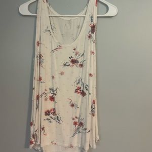 White tank with colorful design from Maurice’s